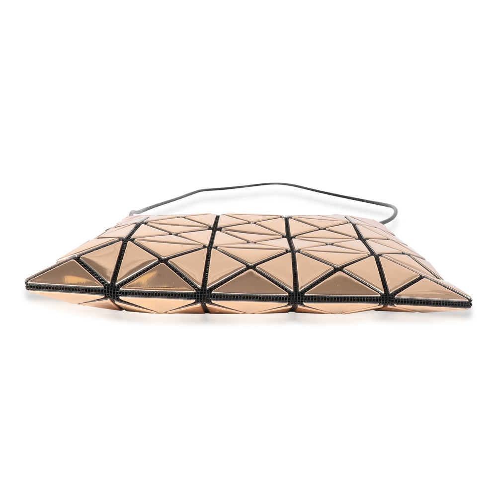 Bao Bao Issey Miyake Pink & Rose Gold Vinyl Prism Mini Pochette Matte - Picture 4 of 7